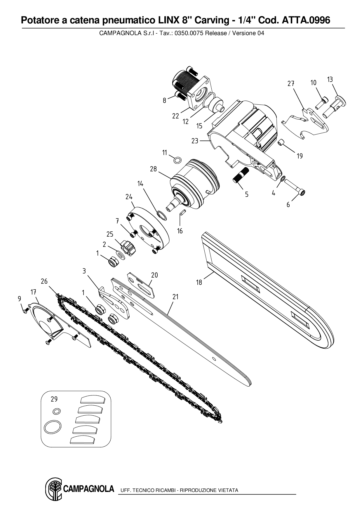 ATTA.0996_Potatore a catena pneumatico LINX 8 Carving